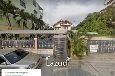 Land for sell with house and apartment