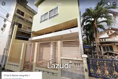 Land for sell with house and apartment