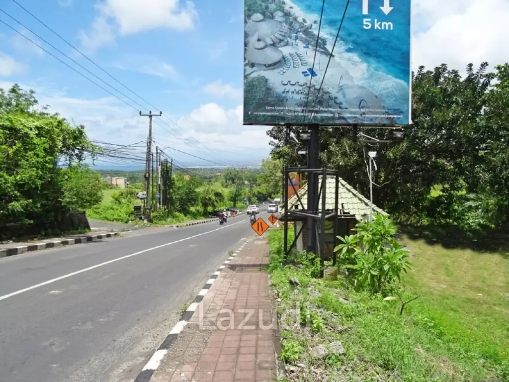Hillside Land near Jimbaran with Spectacular Views