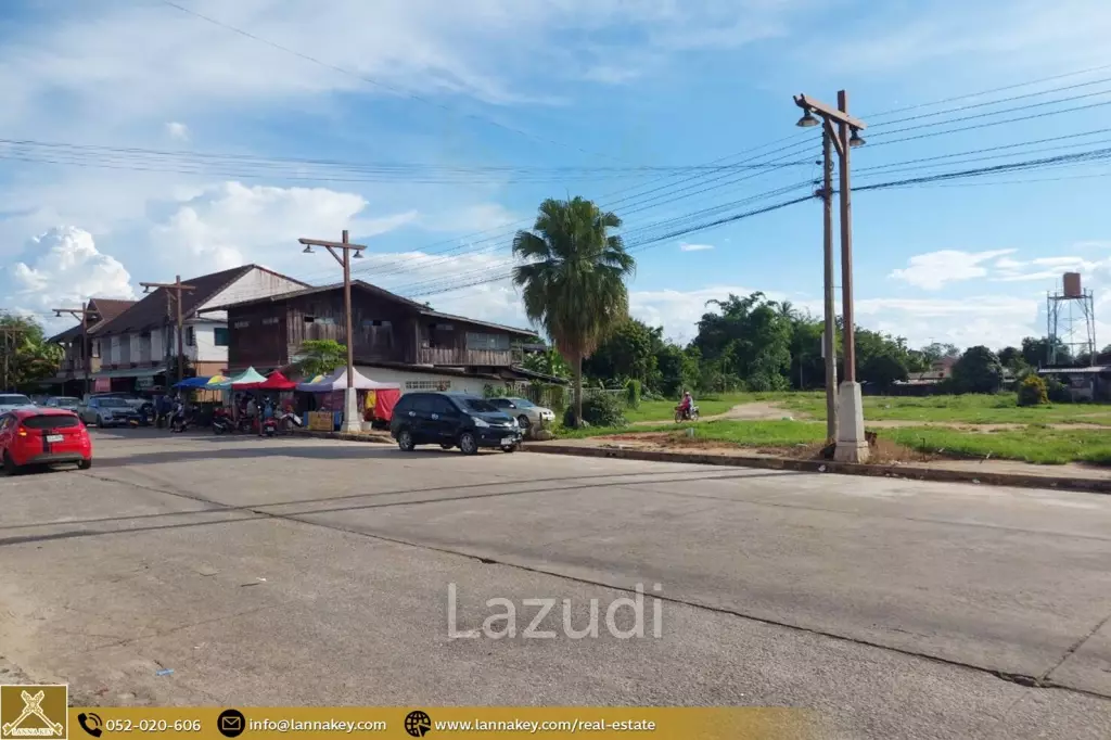 3 Rai Land For Sale In The Center Of Chiang Saen City
