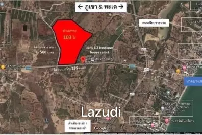 Land for sale at Cha-am 102 Rai