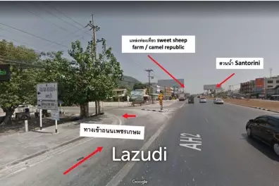 Land for sale at Cha-am 102 Rai