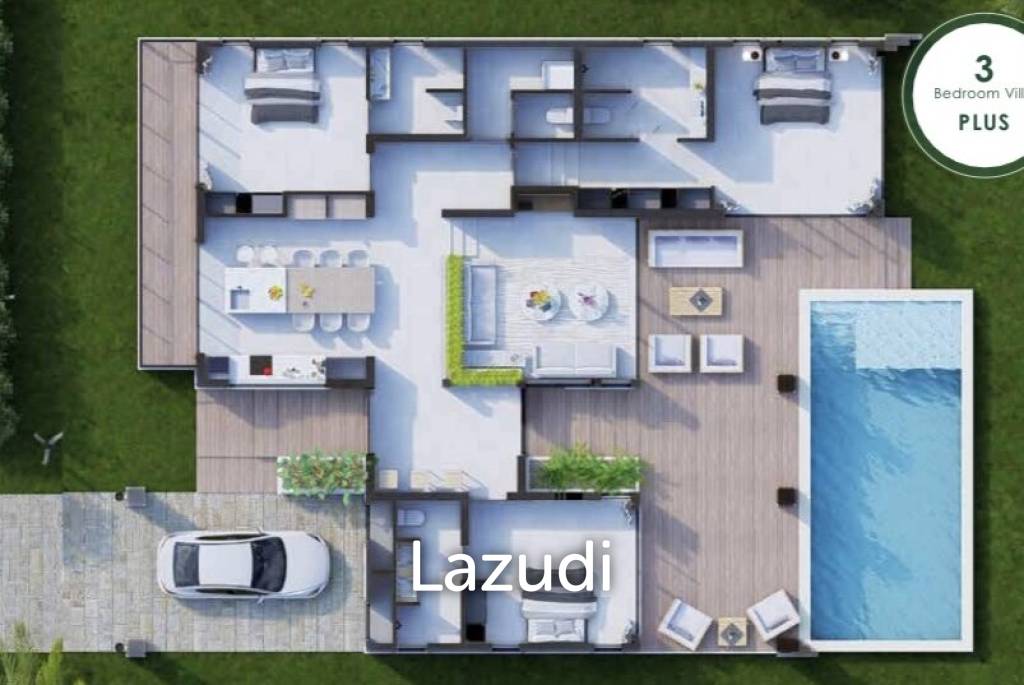 600 Sqm 3 Bed 3 Bath Villa For Sale