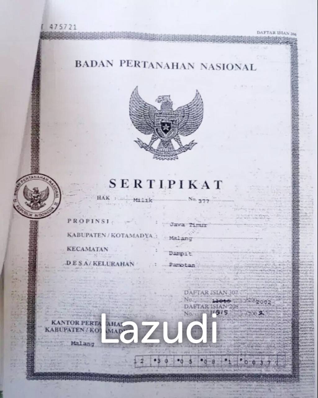Rumah/Gedung Dijual Pinggir Jalan di Dampit Malang Dekat Stasiun Dampit, Pasar Baru Dampit, SMAN 1 Dampit