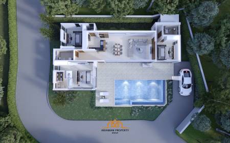 3 Bed 3 Bath 165 SQ.M. Horizon Villas