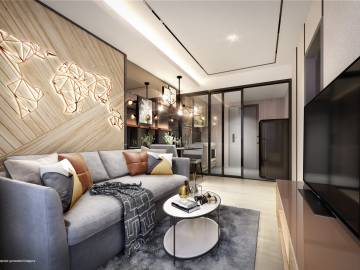 1 bed 43.50SQM, Quintara Arte Sukhumvit 52