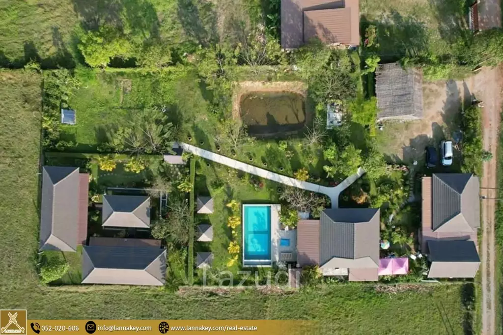2 Rai House and Homestay for Sale in Huay Sak