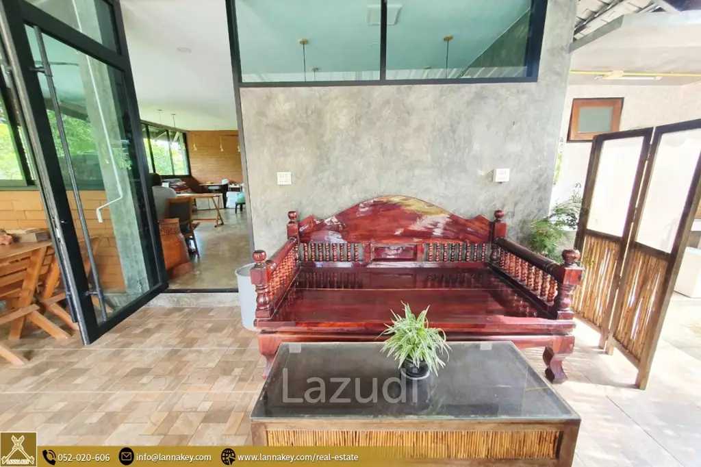 2 Rai House and Homestay for Sale in Huay Sak