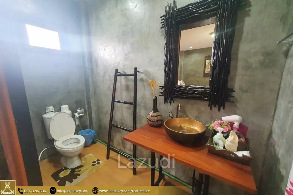 2 Rai House and Homestay for Sale in Huay Sak