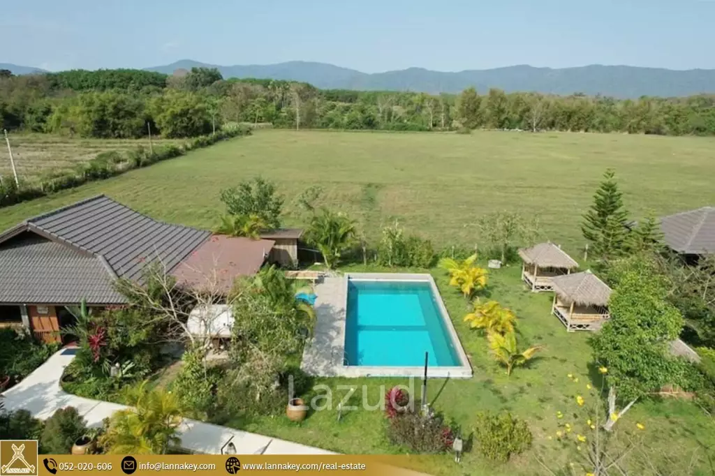 2 Rai House and Homestay for Sale in Huay Sak