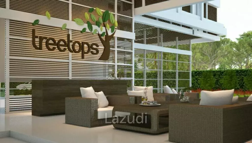 1 Bed 1 Bath 34.5 SQ.M Treetops Pattaya