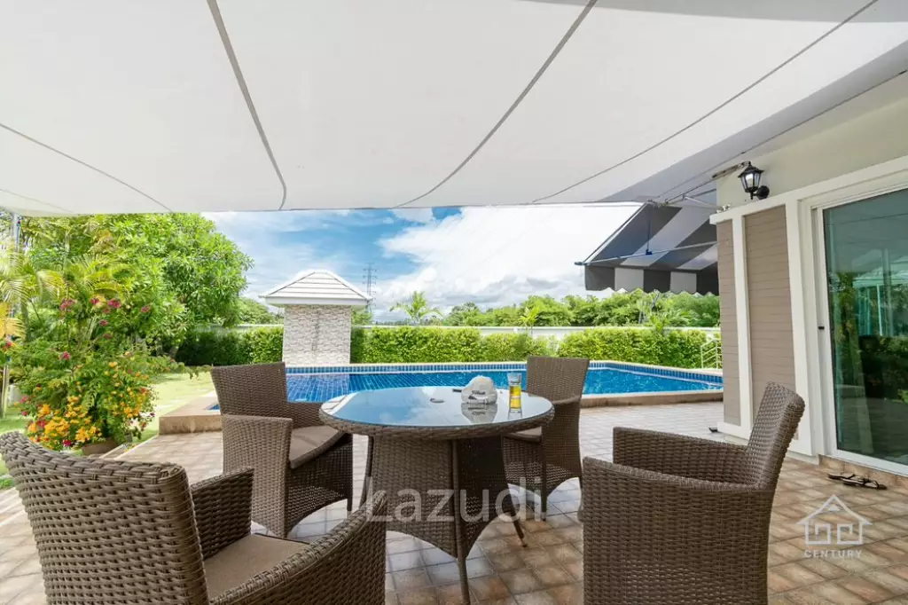 3 Bed Pool Villa with big land plot