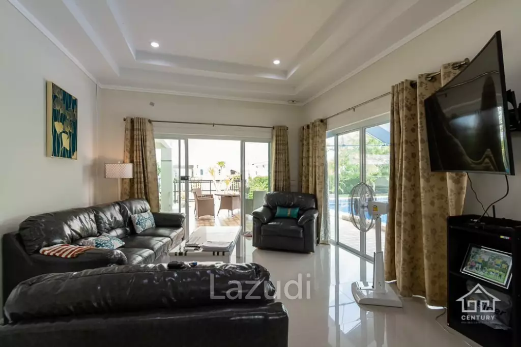 3 Bed Pool Villa with big land plot