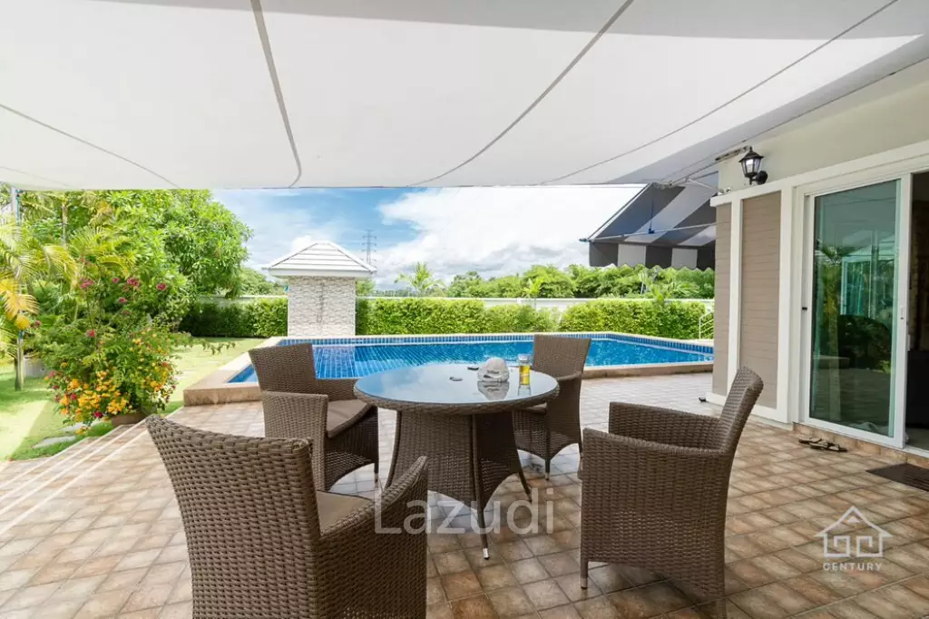 3 Bed Pool Villa with big land plot