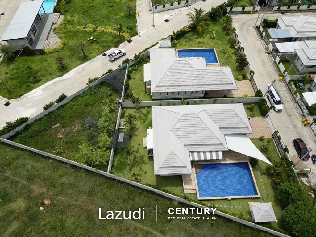 3 Bed Pool Villa with big land plot