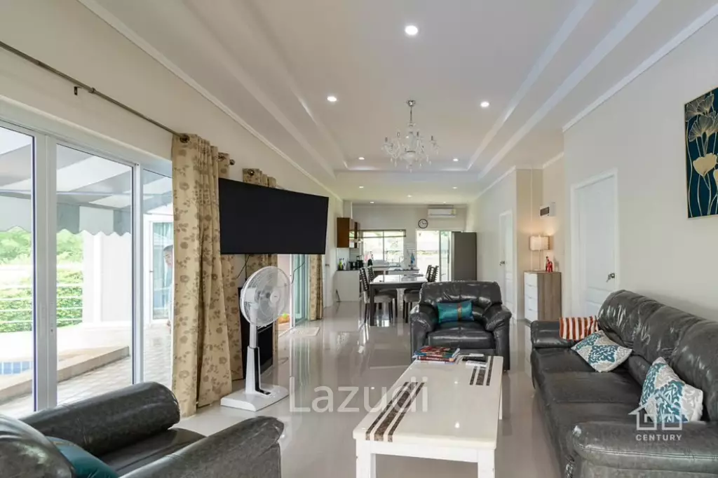 3 Bed Pool Villa with big land plot