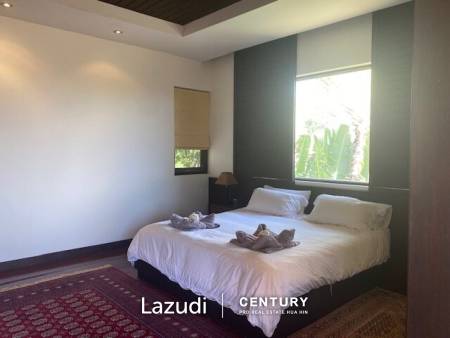 WHITE LOTUS 2 : Stunning 4 Bed Bali Style Mountain View Pool Villa