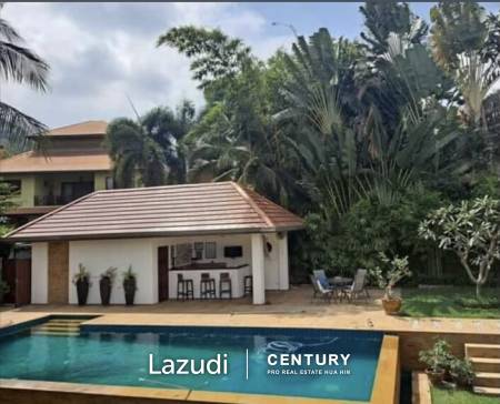 White Lotus 1 : Beautiful 2 storey 4 bed Bali Style Pool Villa on quiet small Development of Luxury Homes.