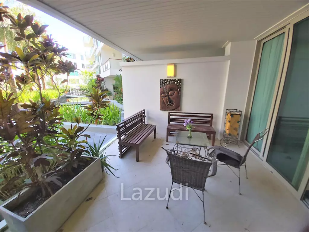2 bedroom luxury Ground Floor Sanctuary Condominium For Sale Wongamat Pattaya