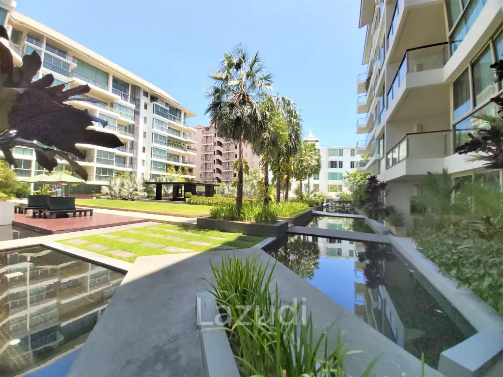 2 bedroom luxury Ground Floor Sanctuary Condominium For Sale Wongamat Pattaya