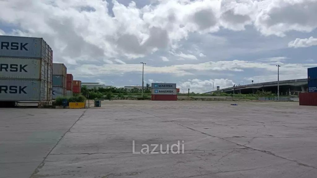 Container Yard for Rent at Leam Chabang