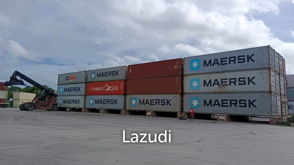 Container Yard for Rent at Leam Chabang