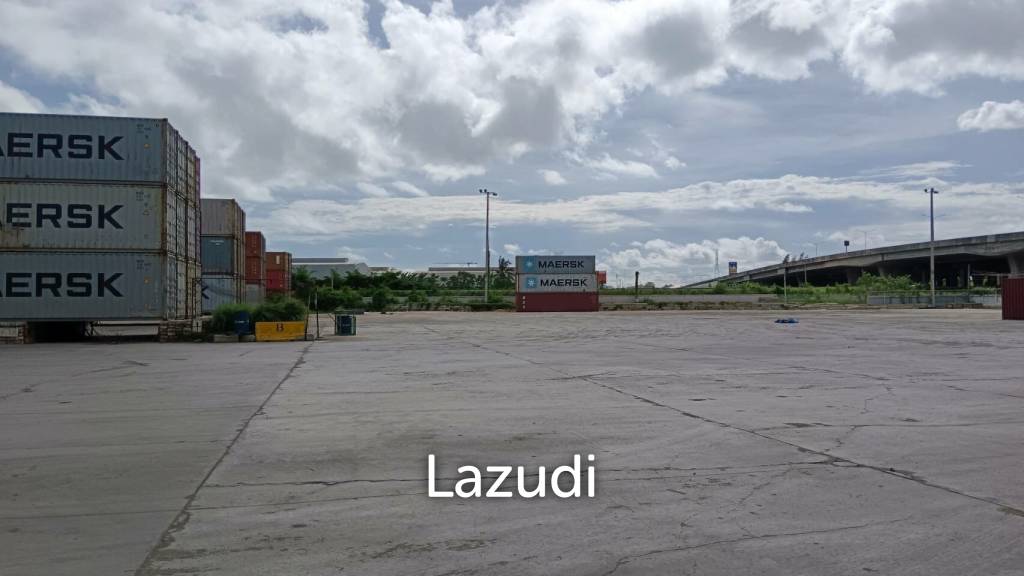 Container Yard for Rent at Leam Chabang