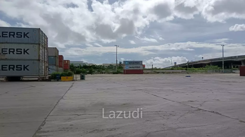 Container Yard for Rent at Leam Chabang