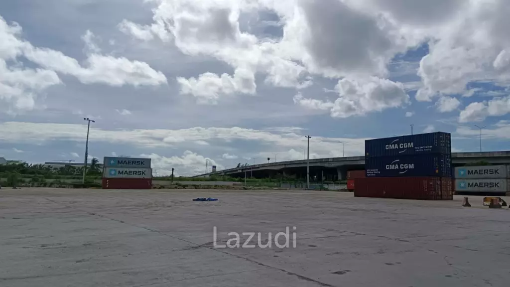 Container Yard for Rent at Leam Chabang