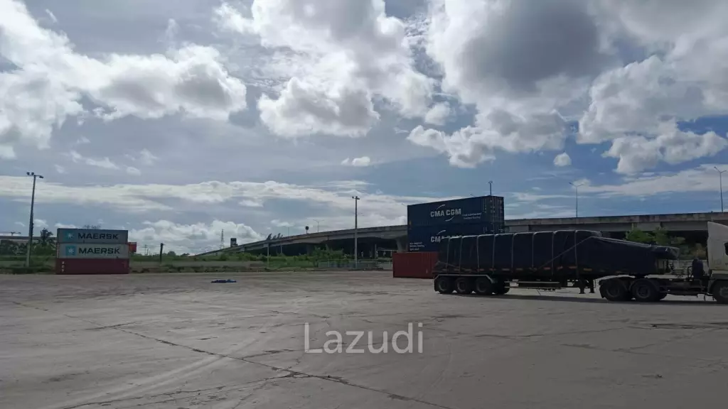 Container Yard for Rent at Leam Chabang