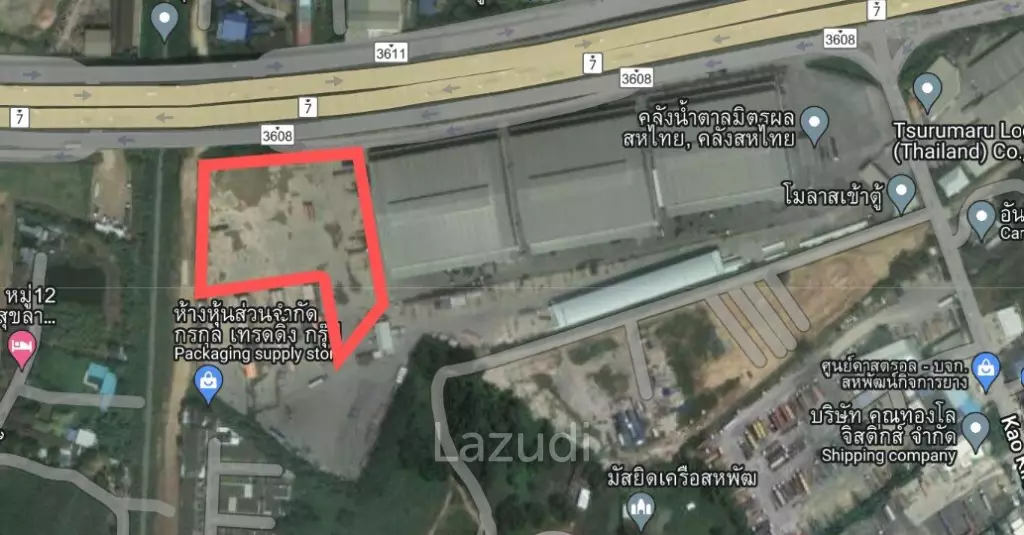 Container Yard for Rent at Leam Chabang
