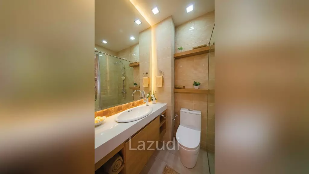 1 Bed 1 Bath 23.52 SQ.M. Olympus City Garden