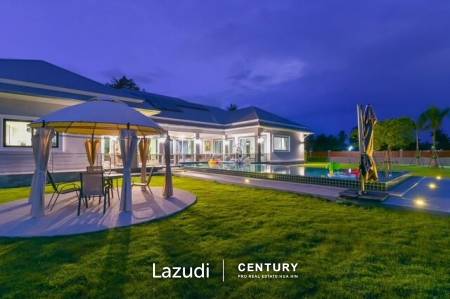 Luxury 5 bed pool villa on big land