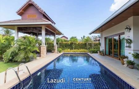 HILLSIDE HAMLET 6 : Luxury Thai - Bali Style 3 Bed Pool Villa