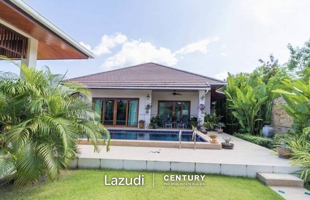 HILLSIDE HAMLET 6 : Luxury Thai - Bali Style 3 Bed Pool Villa