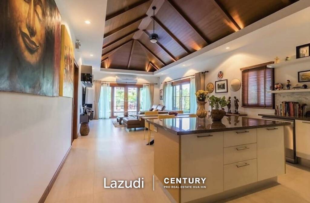 HILLSIDE HAMLET 6 : Luxury Thai - Bali Style 3 Bed Pool Villa