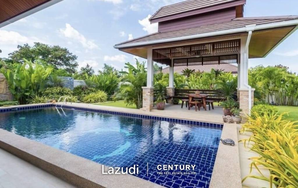 HILLSIDE HAMLET 6 : Luxury Thai - Bali Style 3 Bed Pool Villa