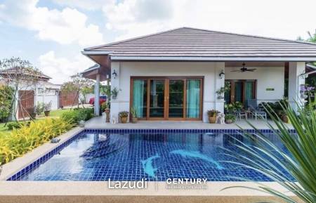 HILLSIDE HAMLET 6 : Luxury Thai - Bali Style 3 Bed Pool Villa