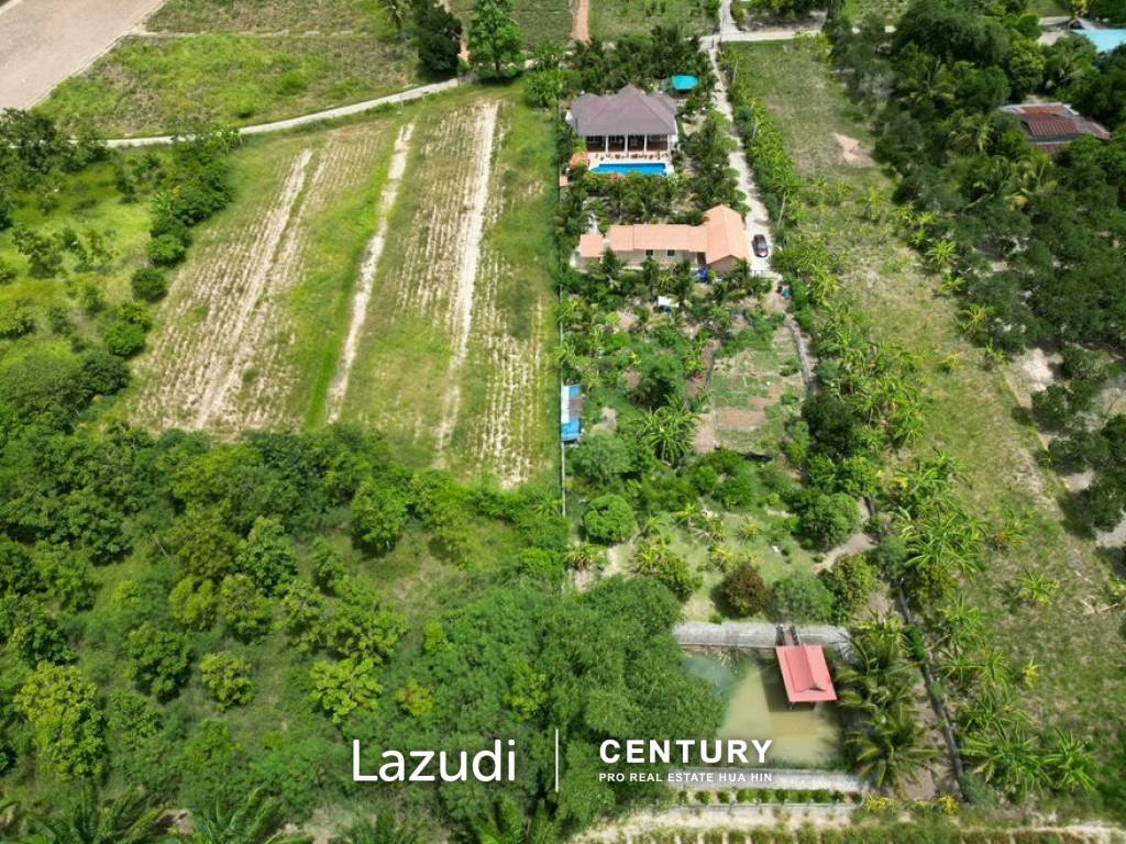 3  Rai land 3 Bedrooms with guest house