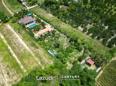 3  Rai land 3 Bedrooms with guest house