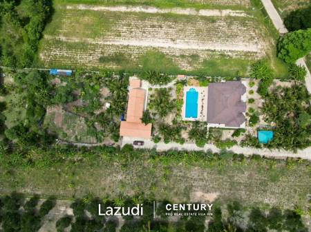 3  Rai land 3 Bedrooms with guest house