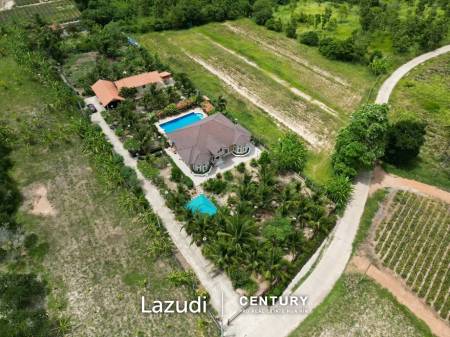 3  Rai land 3 Bedrooms with guest house