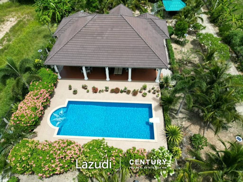 3  Rai land 3 Bedrooms with guest house