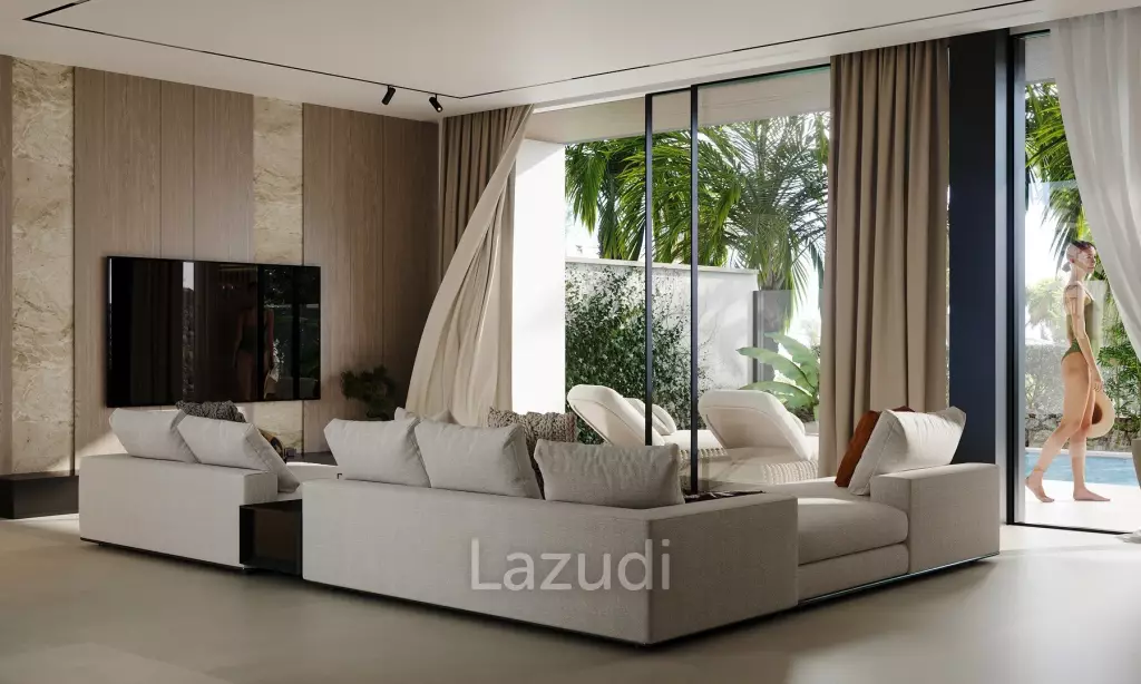 Luxuriously Modern Villa 400m to Balangan Beach with Views