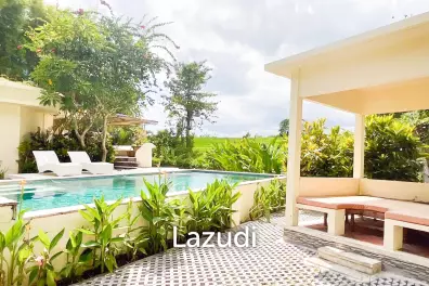 Newly Renovated 4 Bedroom Villa with Amazing Rice Field Views