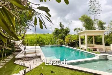 Newly Renovated 4 Bedroom Villa with Amazing Rice Field Views