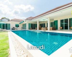 Great Quality 4 bed pool villa in large land plot with mountain view