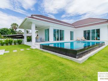 Brand New Quality 3 Bed Pool Villa on big plot with beautiful countryside views and near the Beach.