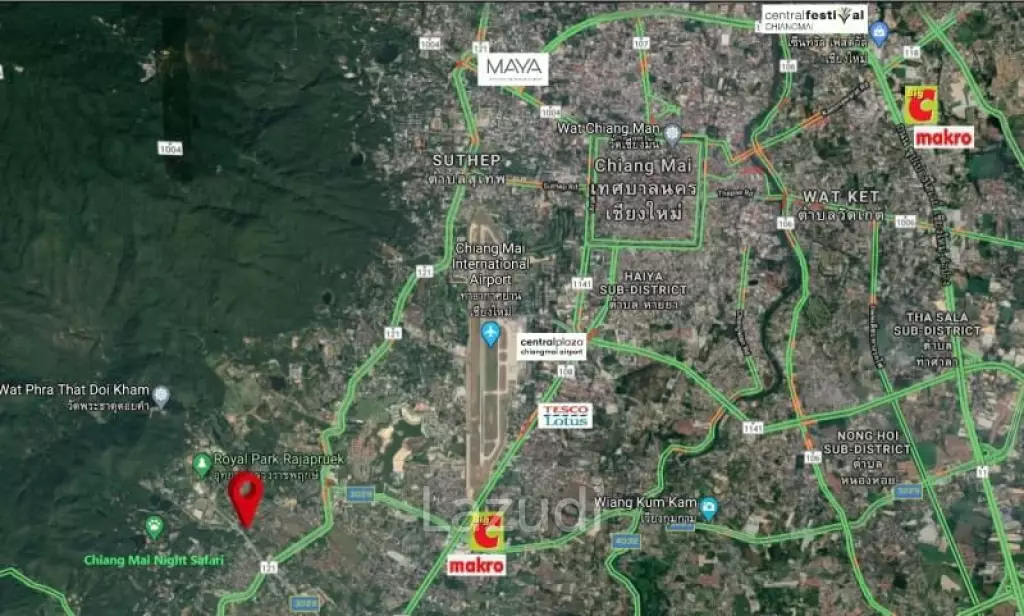Land for Sale at Ratchaphruek rd. with Doi Kham view