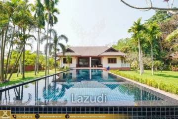 Pool House with large Garden